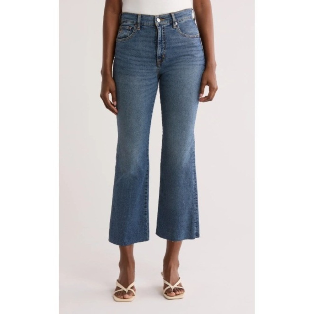 Etica Anya High Rise Modern‎ Flare Jeans Size 29 Northport Wash Denim